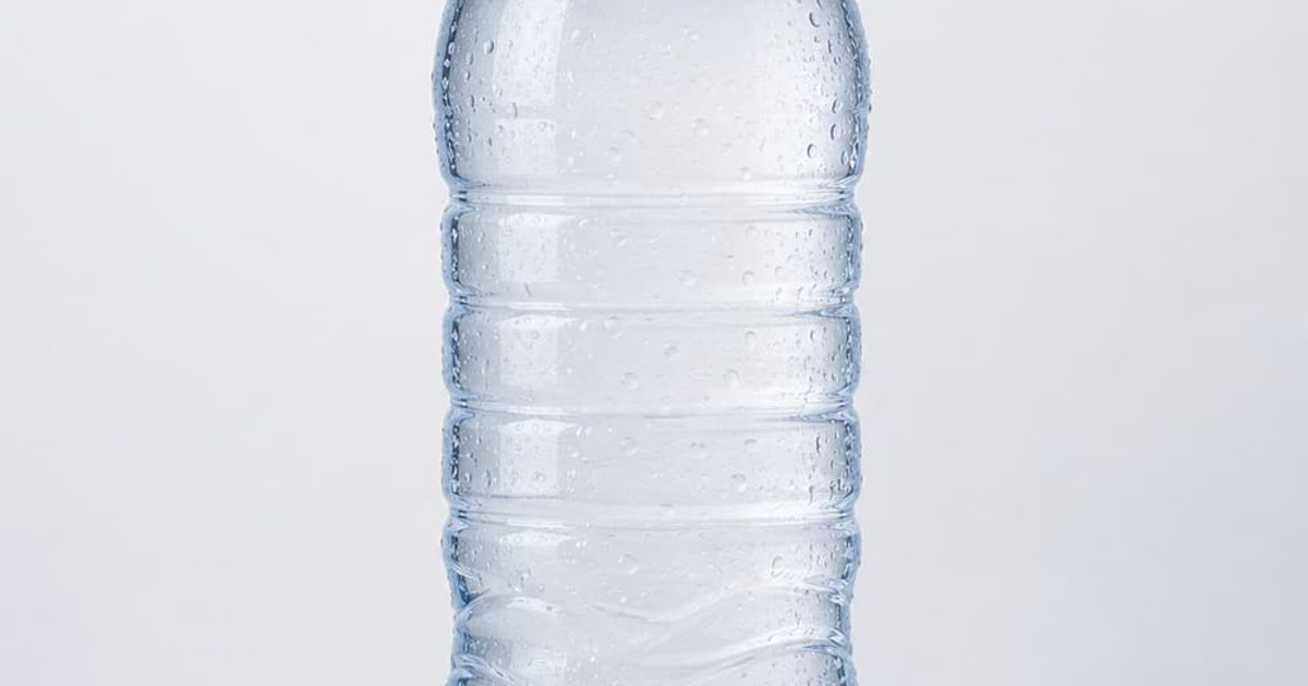 a full water bottle